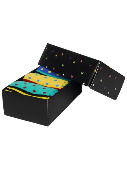 Meatfly dámské ponožky Stripes Dot Gift Pack | Mnohobarevná | Velikost S/M