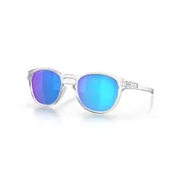 Oakley sluneční brýle Latch Matte Clear/Prizm Sapphire Polarized | Bílá | Velikost One Size