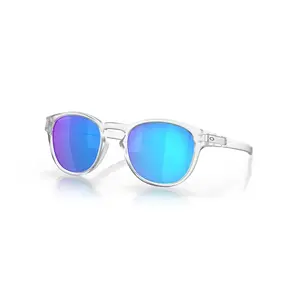 Oakley sluneční brýle Latch Matte Clear/Prizm Sapphire Polarized | Bílá | Velikost One Size