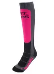 Meatfly snowboardové ponožky Hooper Pink Grey | Růžová | Velikost L
