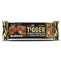 AMIX TIGGER Zero Choco Protein Bar, 60g, Tripple Brownies