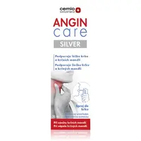 Cemio Angin Care Silver ústní sprej při bolestech v krku 30 ml