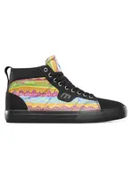 Etnies pánské boty Kayson High X Rebel Black/Print | Černá | Velikost 11 US