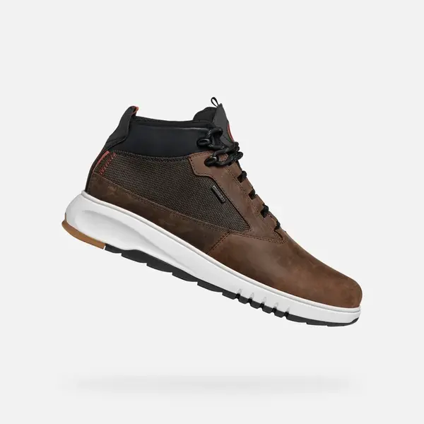 Pánská kotníková obuv geox aerantis 4x4 b abx hnědá 42