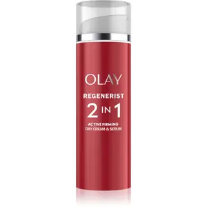 Olay Regenerist 2 in 1 Day Cream & Serum spevňujúci denný krém a sérum proti vráskam 2v1 50 ml