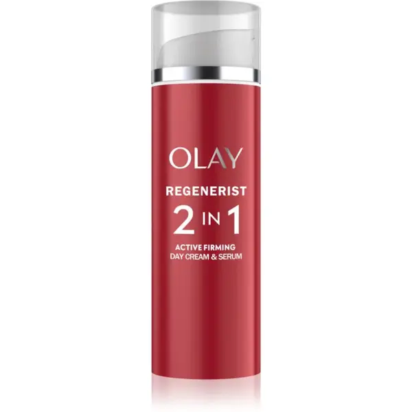 Olay Regenerist 2 in 1 Day Cream & Serum spevňujúci denný krém a sérum proti vráskam 2v1 50 ml