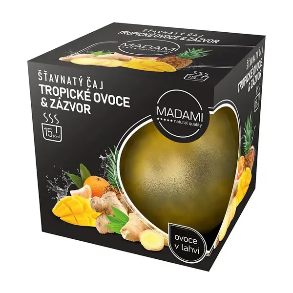MADAMI Šťavnatý čaj tropické ovocie & zázvor 500 g