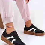 EVENTO Dámske Tenisky Na Platforme Čierne Tolianna