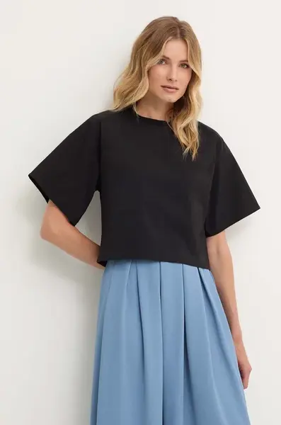 Halenka Answear.LAB černá barva, hladká