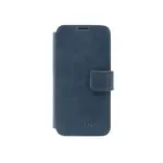 Kožené pouzdro typu kniha FIXED ProFit pro Samsung Galaxy S24, modrá
