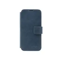 Kožené pouzdro typu kniha FIXED ProFit pro Samsung Galaxy S24, modrá