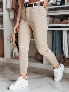 Dámské slim fit kalhoty TAIRONIK s páskem