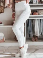 Legginsy damskie sportowe FITTATO białe Dstreet