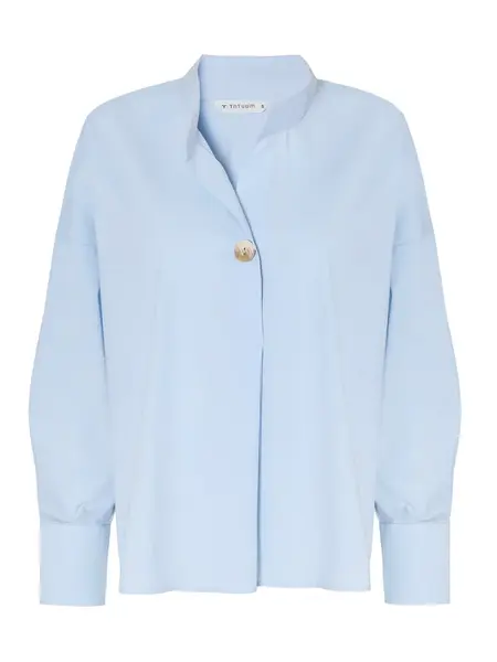 TATUUM Blúzka 'Lotari'  nebesky modrá