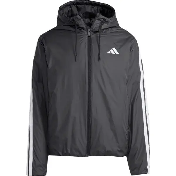 adidas ESSENTIALS 3-STRIPES INS HD JACKET Pánska bunda, čierna, veľkosť