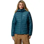 Columbia POWDER LITE HOODED JACKET Dámska bunda, modrá, veľkosť