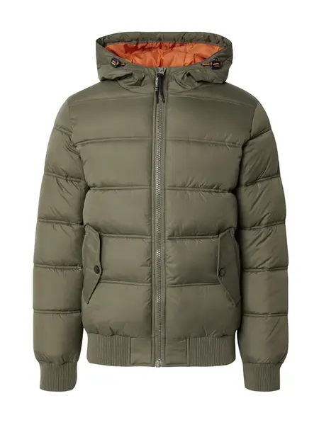 INDICODE JEANS Zimná bunda 'Adrian'  kaki