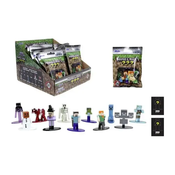 Minecraft Nanofigurka v sáčku, 13 druhů