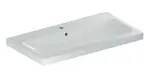 Geberit iCon - Umývadlo, 90x48x16 cm, s prepadom, s otvorom na batériu, KeraTect, biela 501.836.00.2