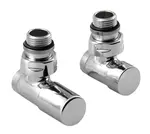 Sapho Compact - Pripojovacia súprava ventilov ručná rohová, chróm CP5015S