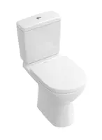 Villeroy & Boch O.novo - WC kombi misa, zadný odpad, DirectFlush, CeramicPlus, alpská biela 5661R0R1