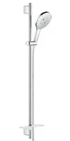 Grohe Rainshower SmartActive - Súprava sprchovej hlavice 150, 3 prúdy, tyče 90 cm a hadice, chróm 26593000