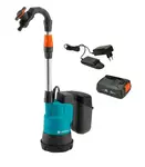 Gardena - 18V AKU čerpadlo do sudu 2000/2, 1x aku 2,5 Ah, nabíječka 14602-20