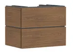 Hansgrohe Xilesa E - Umyvadlová skříňka, 62x78x55 cm, 2 zásuvky, kašmírový dub 54300550