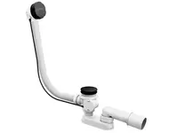 Ravak Odtokové systémy - Vaňová odtoková a prepadová súprava, dĺžka 800 mm, čierna X01846