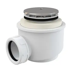 Alcadrain Vaničkové sifóny - Odtoková súprava pre vaničky, chróm A47CR-50