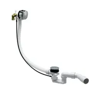 Laufen Príslušenstvo - Vaňová odtoková a prepadová súprava, s napúšťaním Exafill, chróm H2944580000001