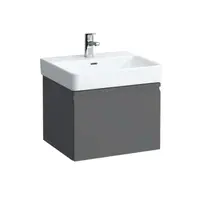 Laufen Pro S - Umývadlová skrinka, 52x45x39 cm, 1 zásuvka, grafit mat H4833520964801