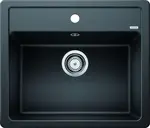 Blanco Legra 6 - Silgranitový drez, 59x50 cm, čierna 526084