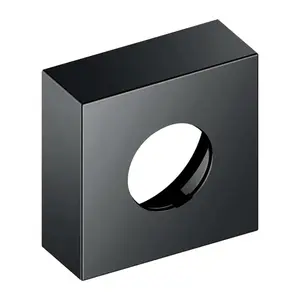 Keuco IXMO - Predlžovacia krycia rozeta 35 mm, čierny chróm kefovaný 59553130282