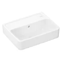 Hansgrohe Xanuia Q - Umývadielko 45x34 cm, s prepadom, bez otvoru na batériu, SmartClean, biela 61140450