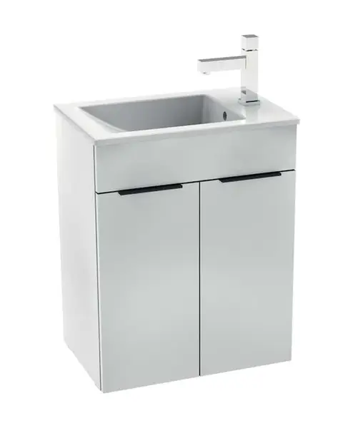 Jika Cube - Skrinka s umývadlom, 49x33x61 cm, biela H4536411763001