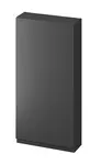Cersanit Moduo - Skříňka 80x40x14 cm, 1 dvířka, panty L/P, antracit S590-082