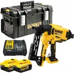 DeWALT Nářadí - 18V AKU sponkovačka na ploty 40-50 mm, 2x aku 5,0 Ah XR, nabíječka DCFS950P2