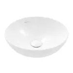 Villeroy & Boch Loop&Friends - Umývadlo na dosku, priemer 42 cm, bez prepadu, alpská biela 4A460101