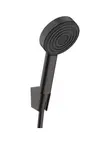 Hansgrohe Pulsify S - Set sprchovej hlavice, 1 prúd, držiaka a hadice 125 cm, matná čierna 24301670