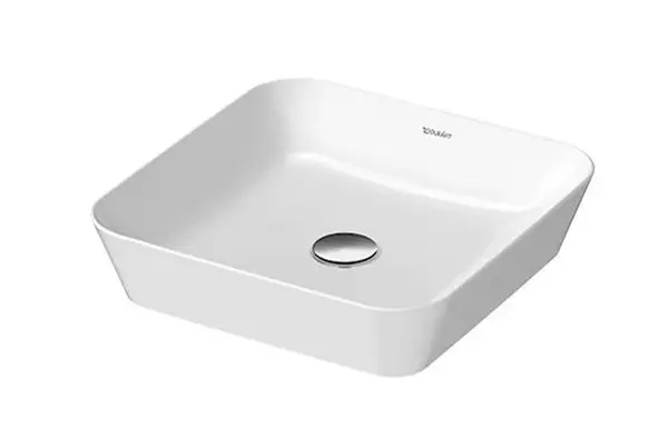 Duravit Cape Cod - Umývadlová misa, 43x43 cm, DuraCeram, matná biela 2340433200