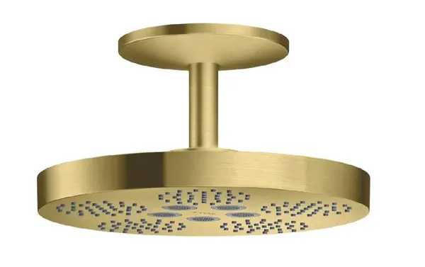 Axor One - Hlavová sprcha, priemer 28 cm, 2 prúdy, kefovaná mosadz 48494950