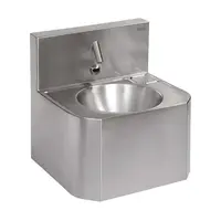 Sanela Nerezová umyvadla - Nerezové závěsné umyvadlo s elektronikou ALS, s termostatickým ventilem, 24 V SLUN 72ET