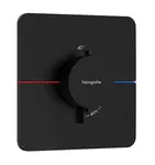 Hansgrohe ShowerSelect Comfort - Termostatická batéria pod omietku, matná čierna 15588670