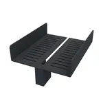 Nimco Príslušenstvo - Polička, dĺžka 25 cm, matná čierna 2091-DH-25-90