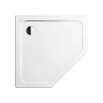 Kaldewei Avantgarde - Päťuholníková sprchová vanička Cornezza 670-2, 90x90 cm, Perl-Effekt, s polystyrénovým nosičom, biela 459048043001