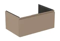 Ideal Standard Finesse - Umyvadlová skříňka, 80x51x37 cm, 1 zásuvka, Matt Greige E3392UP