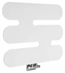 Sapho Topení - Otopné těleso 79x59 cm, středové připojení, bílá mat MI6080