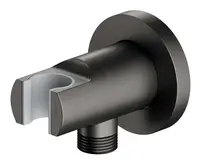 OMNIRES - Nástenné kolienko s držiakom, kefovaný grafit 8873GR