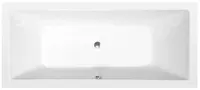 Polysan Vane - Obdĺžniková vaňa KRYSTA, 180x70x39 cm, biela 72906